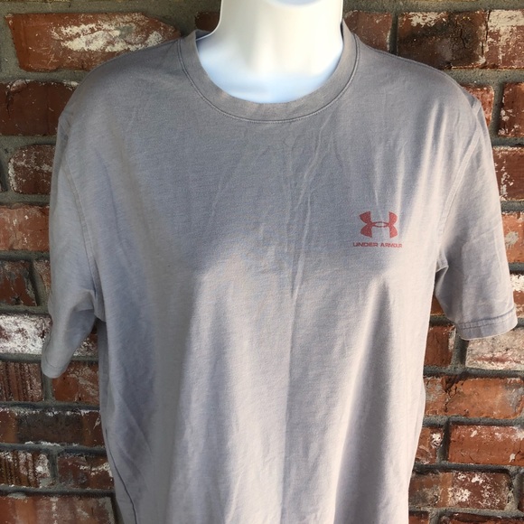 Under Armour gray short sleeve loose fit tee size Medium - Picture 3 of 8